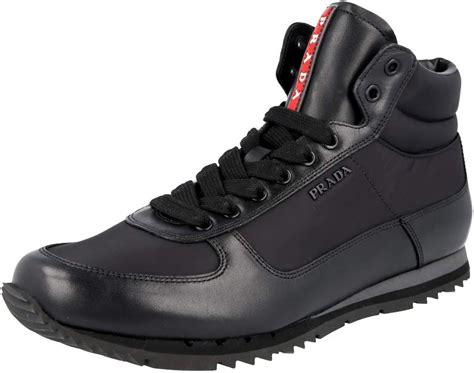 new prada trainers mens|prada men's sneakers high top.